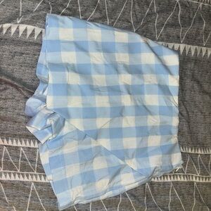 Altard State blue gingham skort